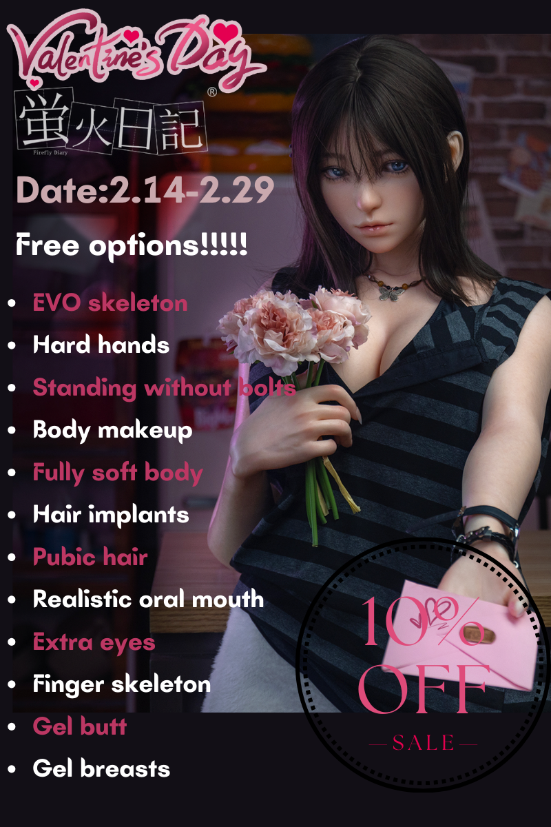 【Special Sale:2.14-2.29】 Firefly Diary  Full Silicone Sex Doll With Body Make-up