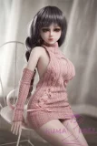 Mini Doll 60cm/2ft Middle Breast  with X2 head Full Silicone Love doll easy to use easy to hide