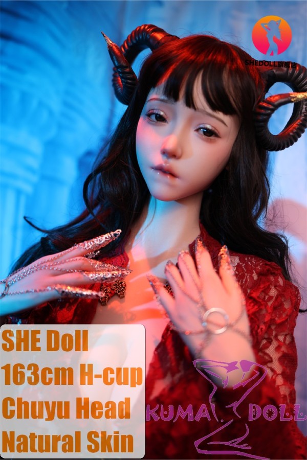 SHEDOLL Lolita type #15 Chu Yue head 163cm/5ft3 H-cup head love doll body material customizable Succubus