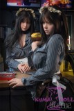 Firefly Diary 165cm C-cup Lian Head Full Silicone Sex Doll With Body Make-up Burger Shop Owner