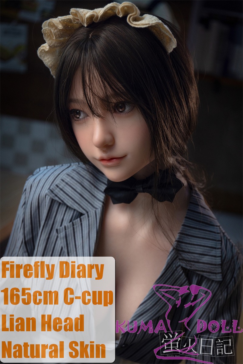 Firefly Dairy 165cm C-cup Lian Head Full Silicone Sex Doll With Body Make-up Burger Shop Owner