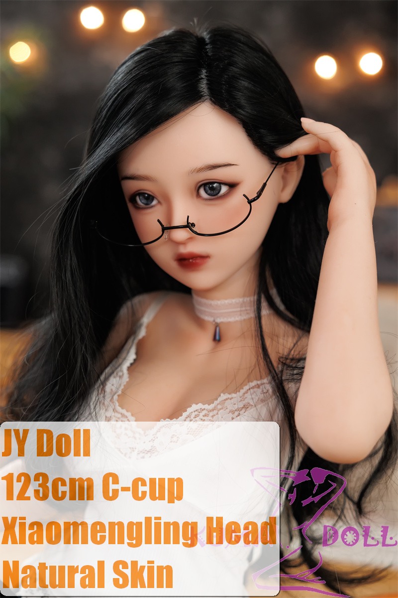 JY Doll TPE Sex doll #Xiaomengling Silicone head 123cm/4ft  Big breast Full Silicone