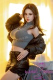Doll Senior 07 Huixi Head 158cm F-cup Full Silicone Sex Doll with Body Make-up