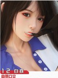 Doll Senior 06 Cainai Head 158cm F-cup Full Silicone Sex Doll with Body Make-up