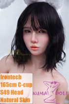 Irontech Doll Full Silicone doll 166cm C-cup S49 Tanya head