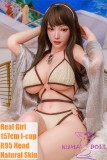 Real Girl Sex Doll 157cm/5ft2 I-Cup  R95 head  TPE love Doll makeup selectable