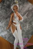 Mini doll sexable 60cm/2ft big breast silicone Elf Queen head from Kuroinu costume selectable white hair
