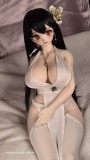 Mini doll sexable 60cm/2ft big breast silicone Meiko Shiraki head from Prison School costume selectable