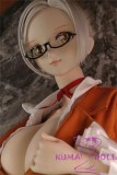 Mini doll sexable 60cm/2ft big breast silicone Meiko Shiraki head from Prison School costume selectable