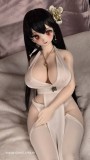 Mini doll sexable 60cm/2ft big breast silicone Xiangbo head costume selectable