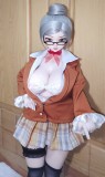 Mini doll sexable 60cm/2ft big breast silicone Lin head costume selectable