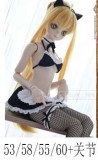 Mini doll sexable 60cm/2ft big breast silicone Devil Queen head costume selectable