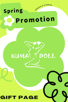 KUMADOLL Spring Promotion Gift Page(Buy a full doll can choose one gift) For 2024.3.18-3.24 only （Please do not order separately)