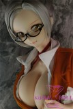 Mini doll sexable 60cm/2ft big breast silicone Meiko Shiraki head from Prison School costume selectable