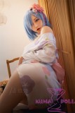 Jiusheng Doll Full Silicone Sex Doll 160cm/5ft2 E-cup Betty ROS head Cosplay Rem from Re:Zero