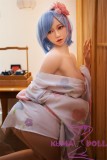 Jiusheng Doll Full Silicone Sex Doll 160cm/5ft2 E-cup Betty ROS head Cosplay Rem from Re:Zero