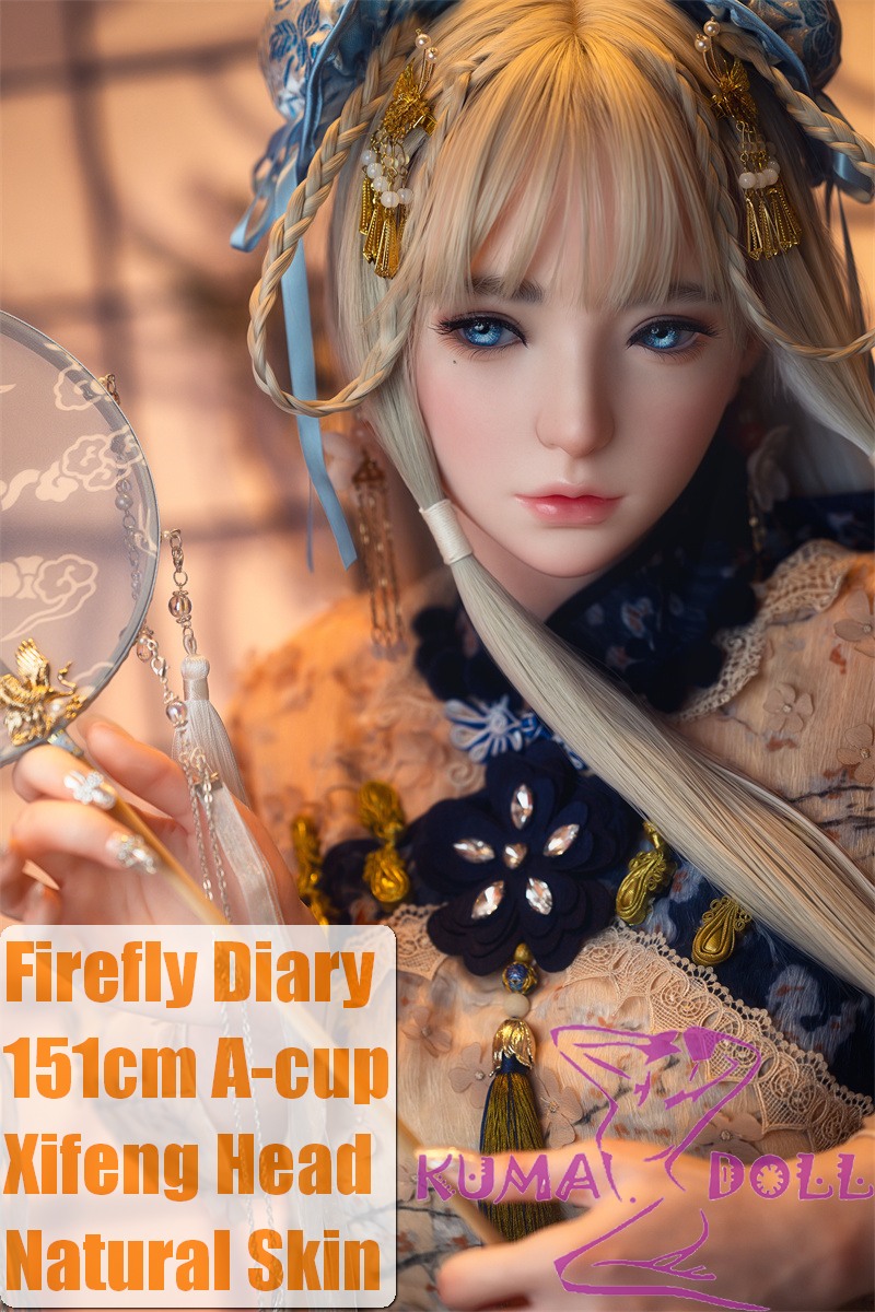 Firefly Diary 151cm A-cup Xifeng Head Full Silicone Sex Doll With Body Make-up