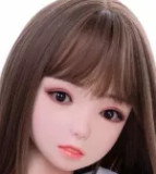 Real Girl Doll 148cm/4ft9 E-Cup Full Silicon Sex Doll R98 head with Skin Texture