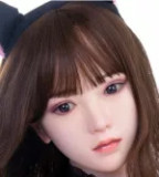 Real Girl Doll 148cm/4ft9 E-Cup Full Silicon Sex Doll R98 head with Skin Texture