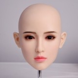 ZELEX Full silicone sex doll 170cm C-cup #GE115_1 head with movable jaw Skin Color - Fair