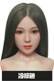 Doll Senior 12 Lengyue Head 158cm F-cup Full Silicone Sex Doll with Body Make-up