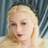 ZELEX Full silicone sex doll 170cm C-cup #GE78 head with realistic body makeup- Skin Color Natural