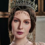 ZELEX Silicone Doll 165cm(5.41 ft) E-cup Full Size Lifelike Sex Doll with #GE81 Head