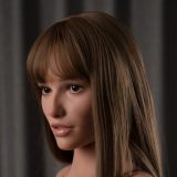 ZELEX Silicone Doll 165cm(5.41 ft) E-cup Full Size Lifelike Sex Doll with #GE81 Head