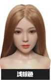 Doll Senior 01 Nichang Head 168cm F-cup Full Silicone Sex Doll with Body Make-up