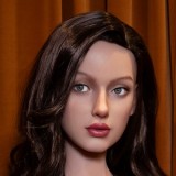 ZELEX Silicone Doll 165cm(5.41 ft) E-cup Full Size Lifelike Sex Doll with #GE81 Head
