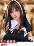 Doll Senior 04 Mengyin Head 148cm C-cup Full Silicone Sex Doll with Body Make-up