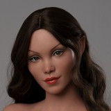 ZELEX Full silicone sex doll 170cm C-cup #GE123 Wyne head with movable jaw Skin Color - Fair
