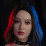 ZELEX Full Silicone Sex Doll Heads (Silicone Head Only)