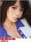 Doll Senior 07 Huixi Head 158cm F-cup Full Silicone Sex Doll with Body Make-up