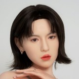 ZELEX Full silicone sex doll 170cm C-cup #GE07_3 head with realistic body makeup- Skin Color Natural
