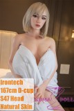 Irontech Doll Full Silicone Sex Doll 167cm/5ft4 D-cup Natural S47