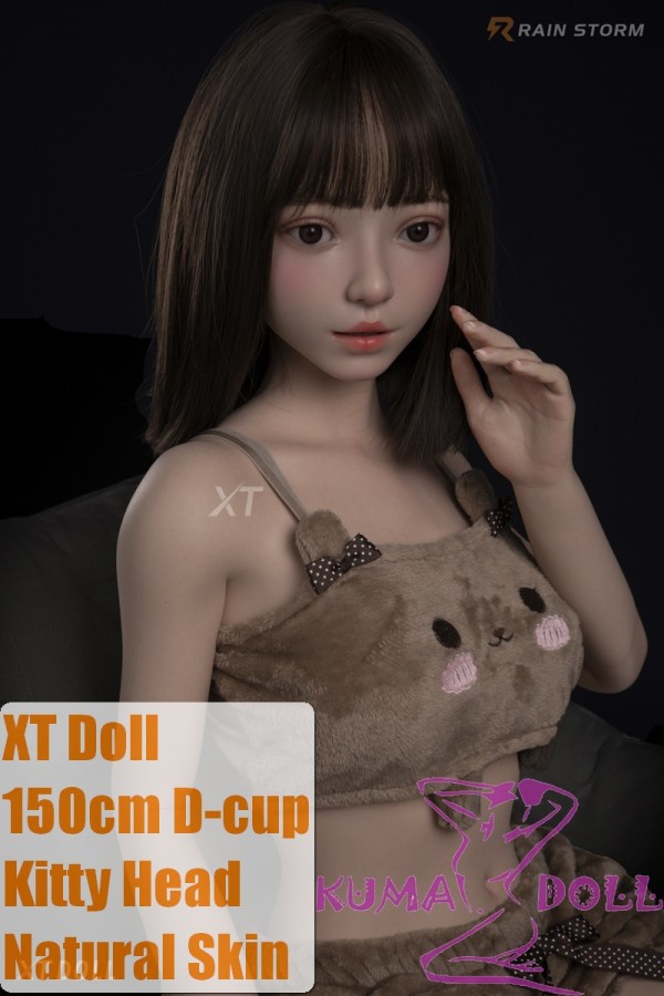 XTDOLL 150cm D-cup Super Reduced Wight Version Kitty head,  full silicone doll, life-size real love doll