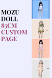 costume of MOZU DOLL 85cm Dolls