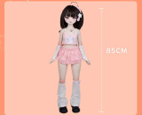 MOZU DOLL 85cm Elysia Soft vinyl head  with light weight TPE body easy to store and use (body material selectable) Maid outfit