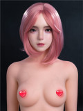 FUDOLL Sex doll Silicone head #8 head 136cm /4ft5 A-cup body material selectable （Photos taken by our customer）