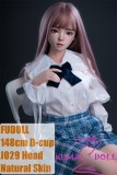 FUDOLL Sex Doll #29 head 148cm D-cup Silicone head +  body material selectable|kuamadoll