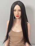 FANREAL 155 cm/5ft1 F-Cup Maria Head Full Size Lifelike Silicone Sex Doll Tan Skin
