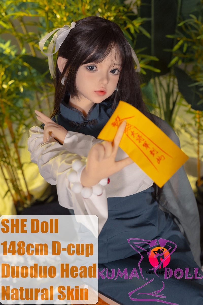 SHEDOLL Lolita type #20朵朵（Duoduo） head 148cm/4ft9 D-cup love doll body material customizable Cosplay Yaozhi, the Original Character from FKEY