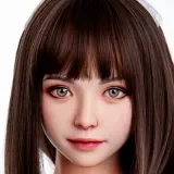 SHEDOLL LengYue head 148cm/4ft9 normal breast head love doll body material customizable-Chrismas costume