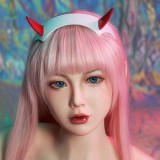 Zelex 165cm(5.41 ft) F-cup Full Size Lifelike Sex Doll with #GE94-1 Head  Silicone head+