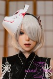 Game Lady Full silicone 171cm/5ft6 G-cup No.24-1 2B from Nier Automata  head with realistic makeup, eyebrows and eyelashes implanted