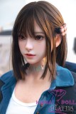 Firefly Diary 151cm A-cup Nanako Head Full Silicone Sex Doll With Body Make-up Camping