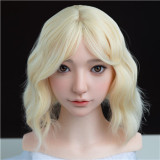 Firefly Diary  164cm G-cup Liuli Head Full Silicone Sex Doll With Body Make-up White Lingerie