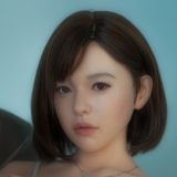ZELEX Full silicone sex doll 170cm C-cup #GE139-1 head