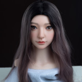 Firefly Diary 164cm G-cup Lian Head Full Silicone Sex Doll With Body Make-up Rabbit Ear